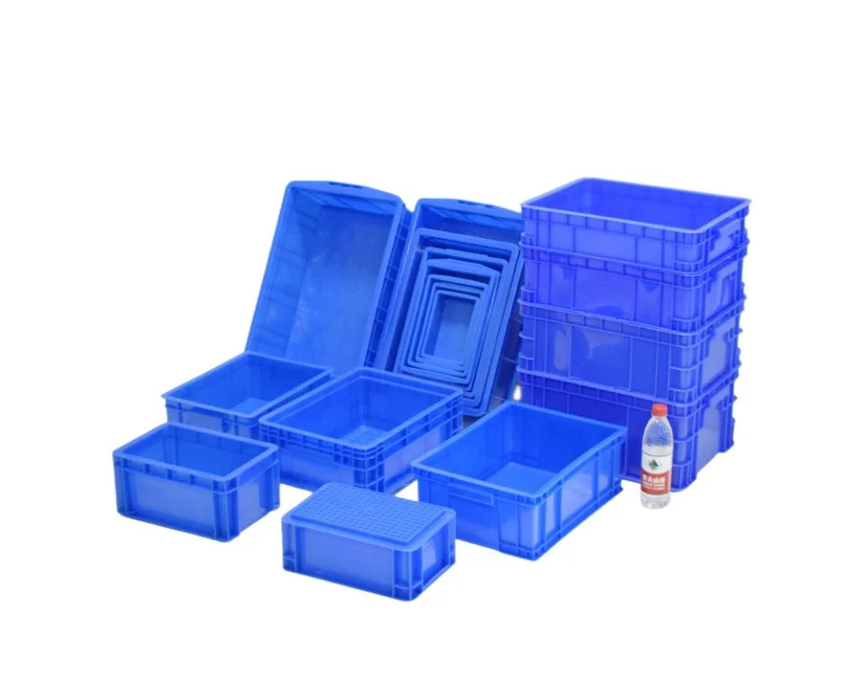 Manufacturer Warehouse Industrial Crates Stackable Plastic Container Turnover Box